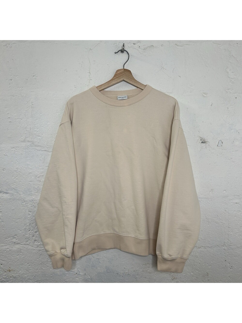 Dries Van Noten Oversized Crewneck Sweatshirt “Cream White”